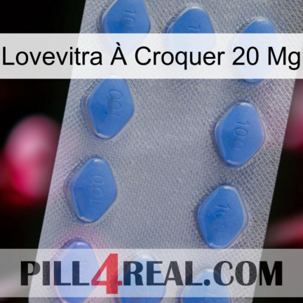 Lovevitra À Croquer 20 Mg 21